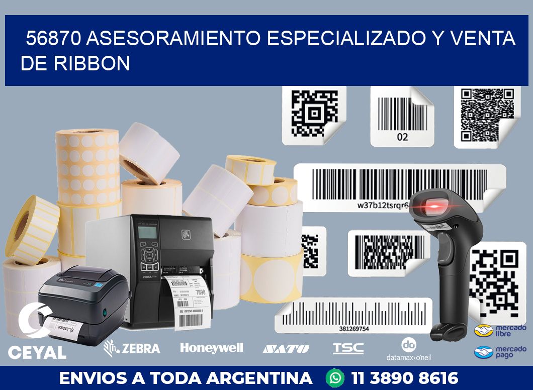 56870 ASESORAMIENTO ESPECIALIZADO Y VENTA DE RIBBON