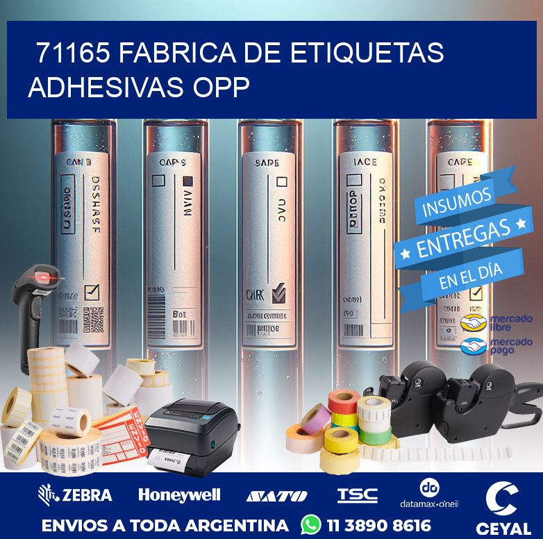 71165 FABRICA DE ETIQUETAS ADHESIVAS OPP