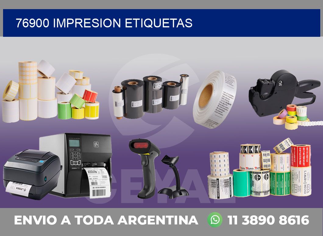 76900 IMPRESION ETIQUETAS