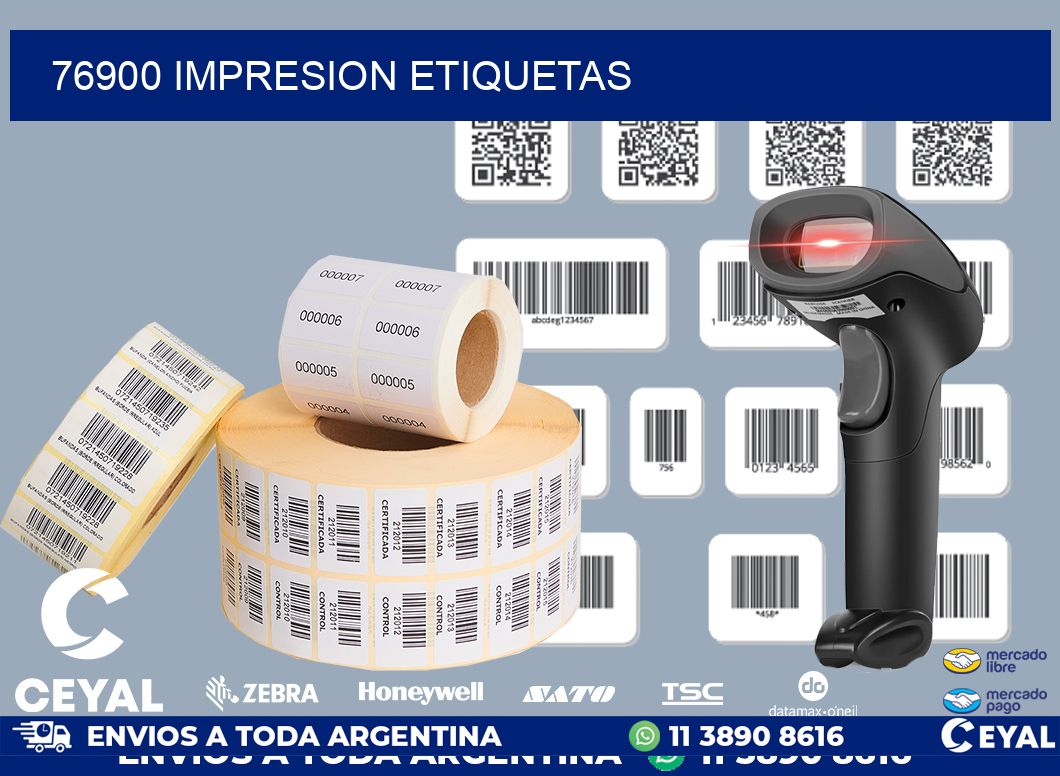 76900 IMPRESION ETIQUETAS