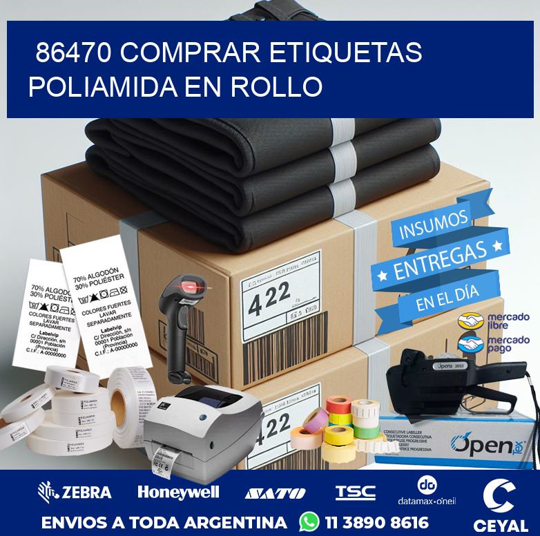 86470 COMPRAR ETIQUETAS POLIAMIDA EN ROLLO