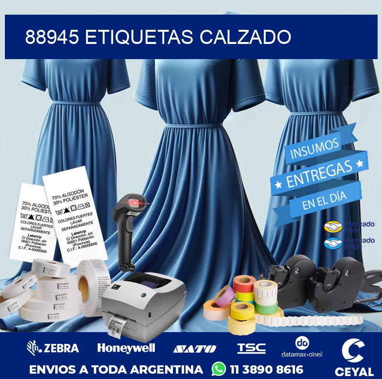 88945 ETIQUETAS CALZADO