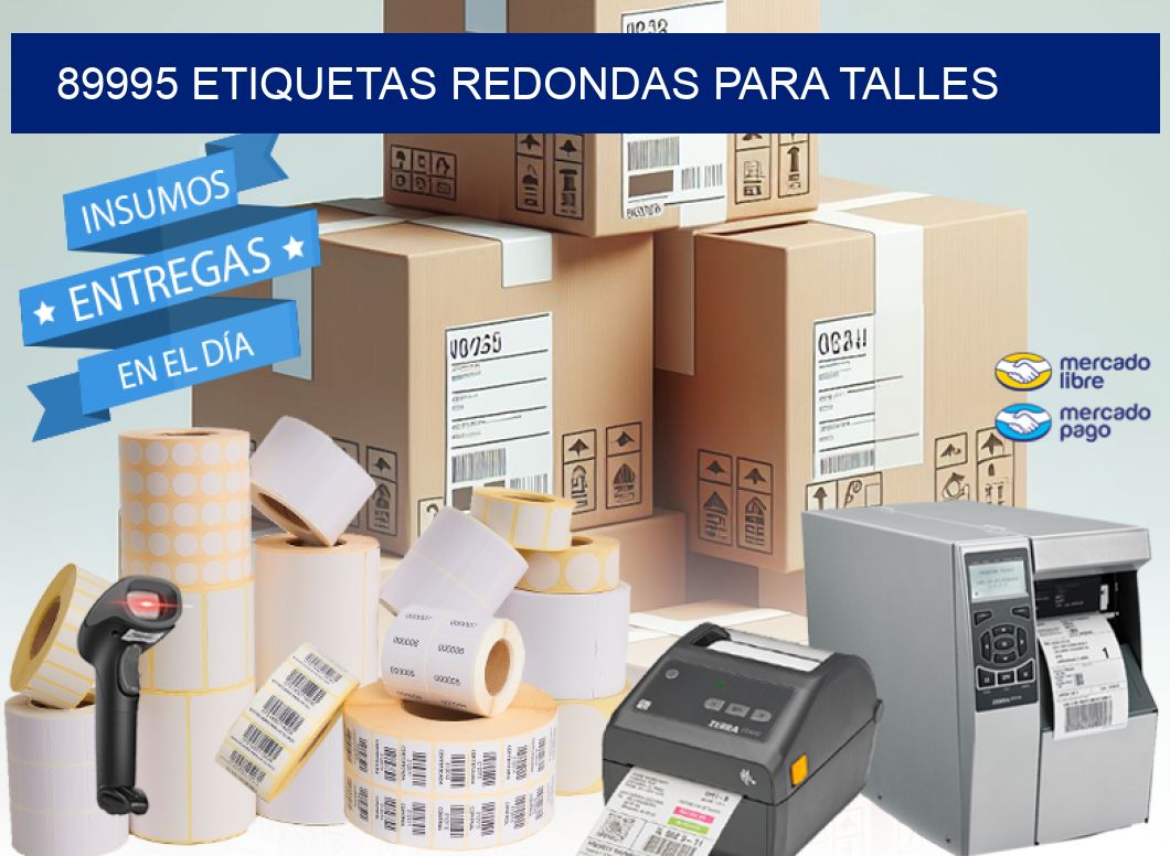 89995 ETIQUETAS REDONDAS PARA TALLES