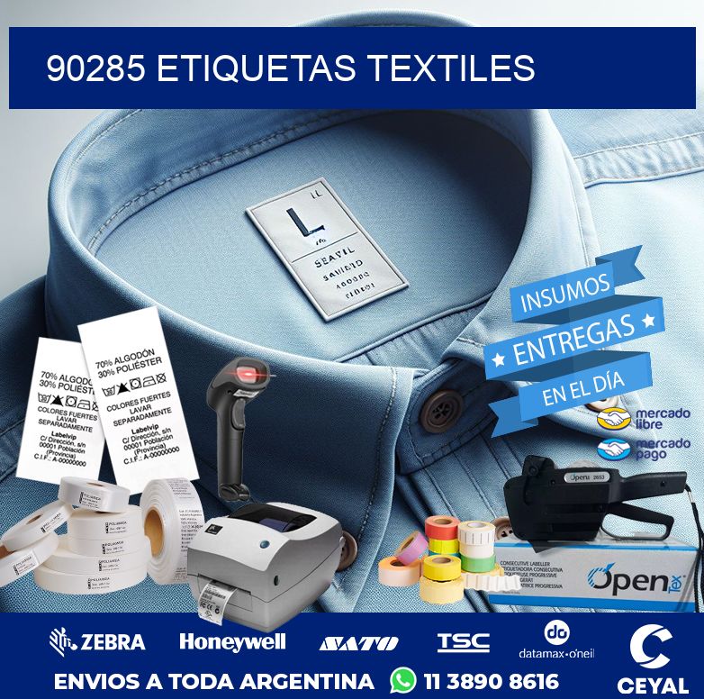 90285 ETIQUETAS TEXTILES