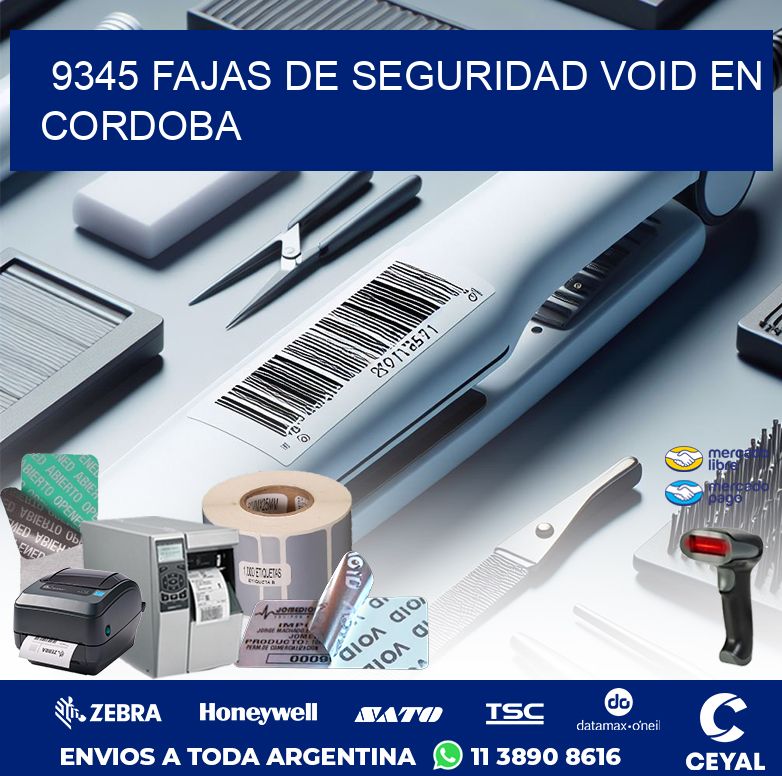 9345 FAJAS DE SEGURIDAD VOID EN CORDOBA