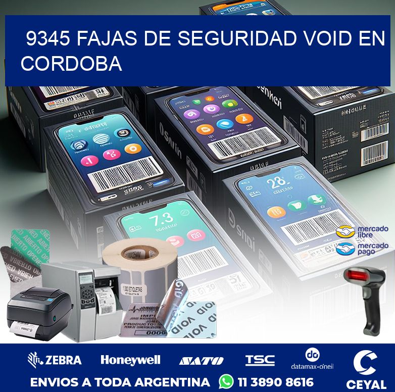 9345 FAJAS DE SEGURIDAD VOID EN CORDOBA