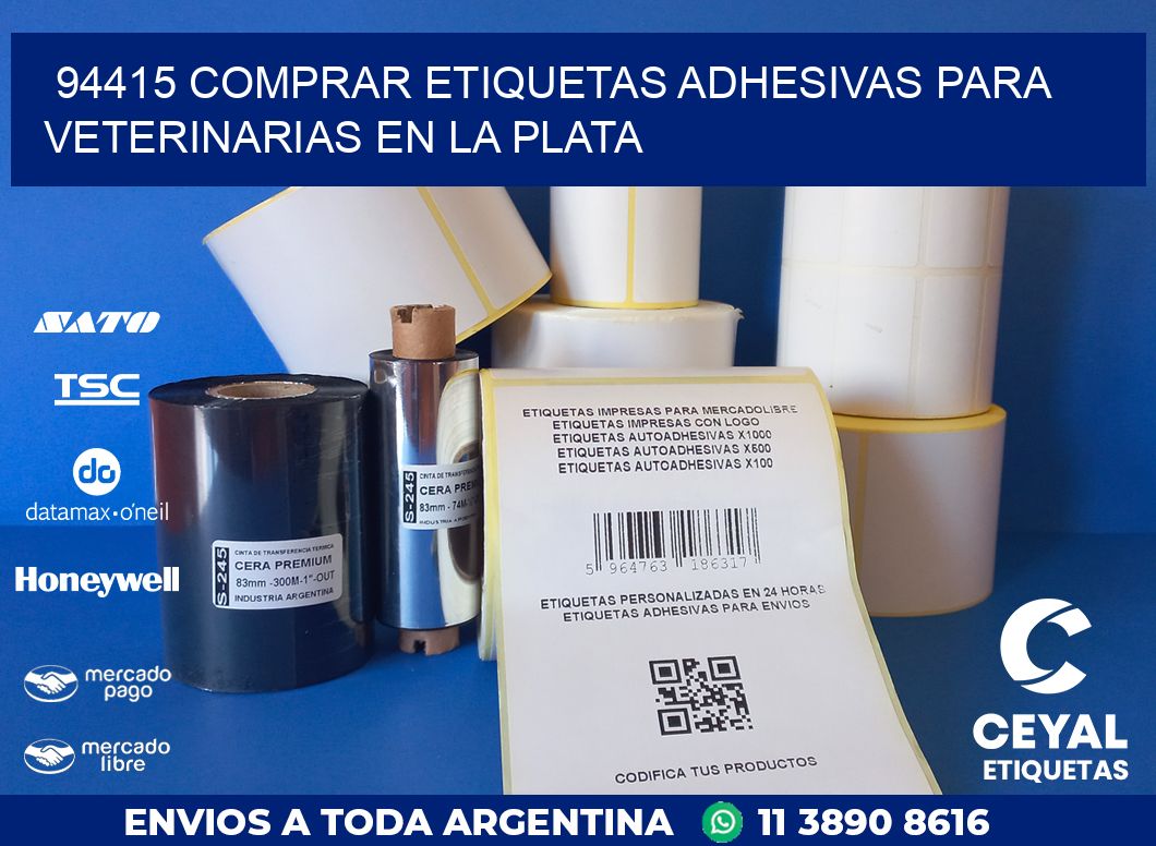 94415 COMPRAR ETIQUETAS ADHESIVAS PARA VETERINARIAS EN LA PLATA