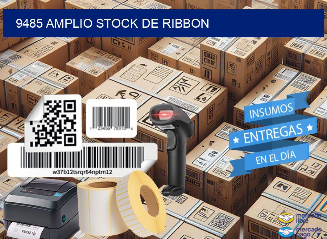 9485 AMPLIO STOCK DE RIBBON