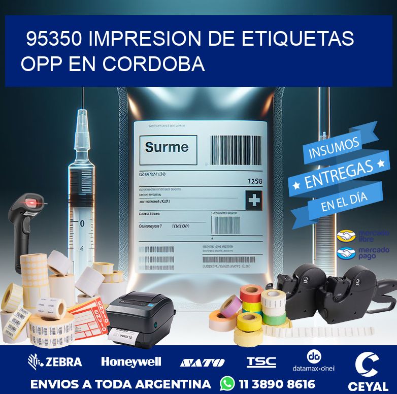 95350 IMPRESION DE ETIQUETAS OPP EN CORDOBA