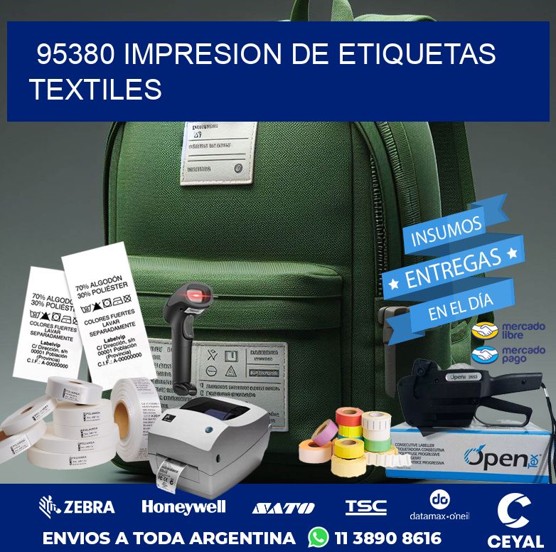 95380 IMPRESION DE ETIQUETAS TEXTILES