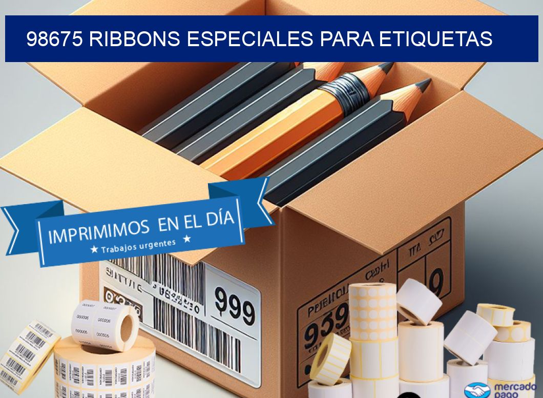 98675 RIBBONS ESPECIALES PARA ETIQUETAS