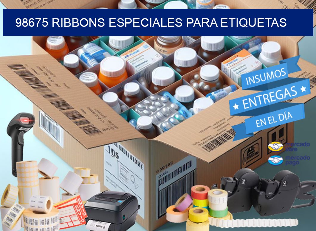 98675 RIBBONS ESPECIALES PARA ETIQUETAS
