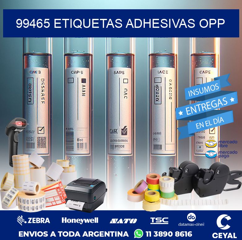 99465 ETIQUETAS ADHESIVAS OPP
