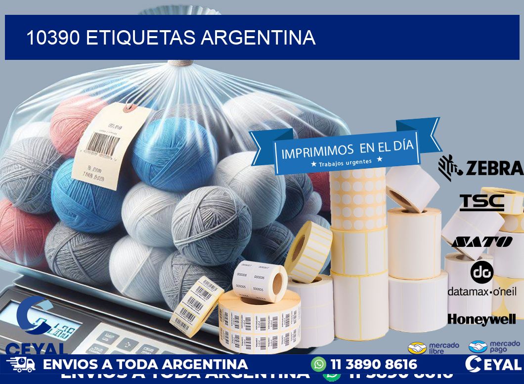 10390 ETIQUETAS ARGENTINA