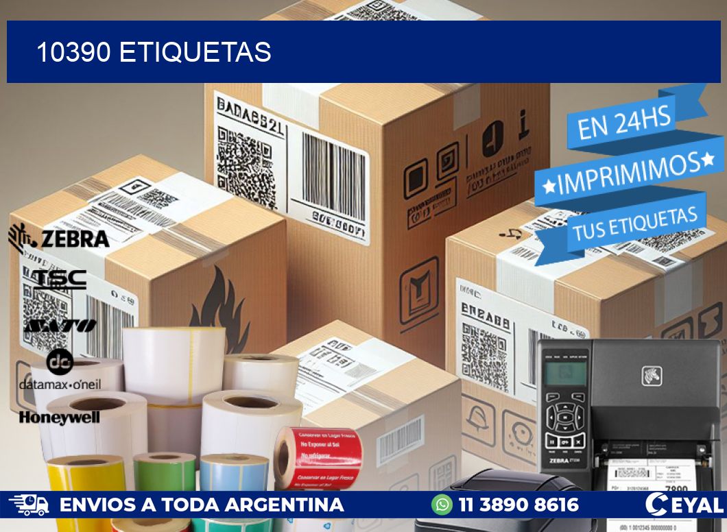 10390 ETIQUETAS