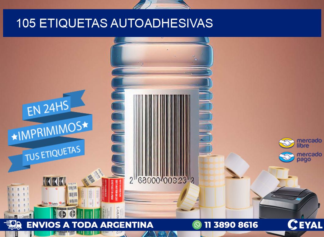 105 ETIQUETAS AUTOADHESIVAS