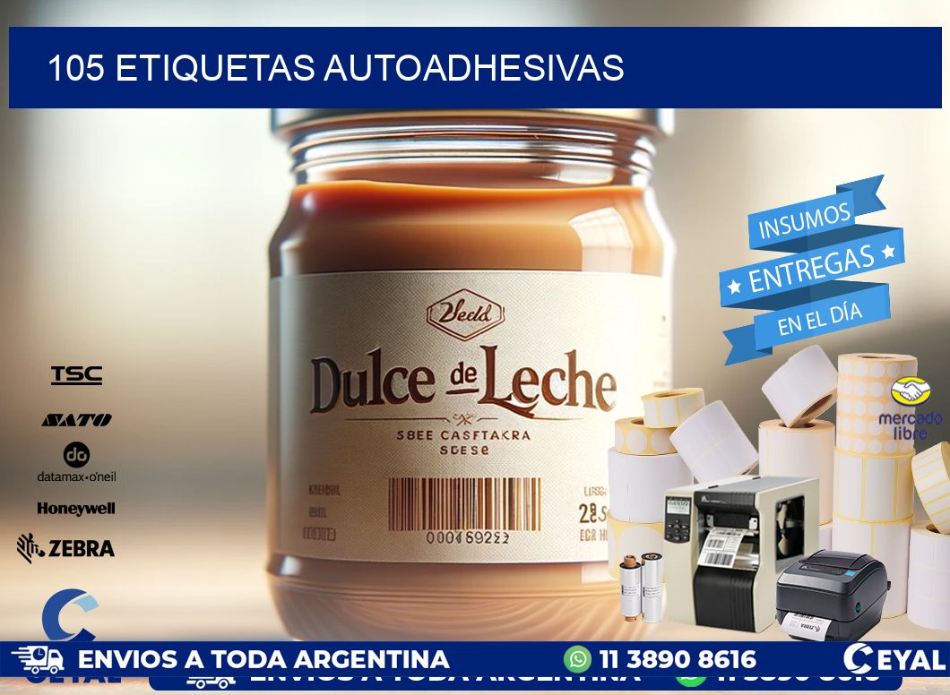 105 ETIQUETAS AUTOADHESIVAS