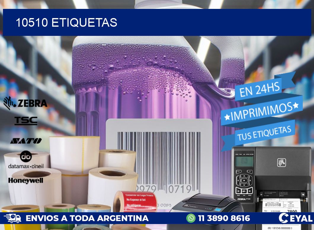 10510 ETIQUETAS