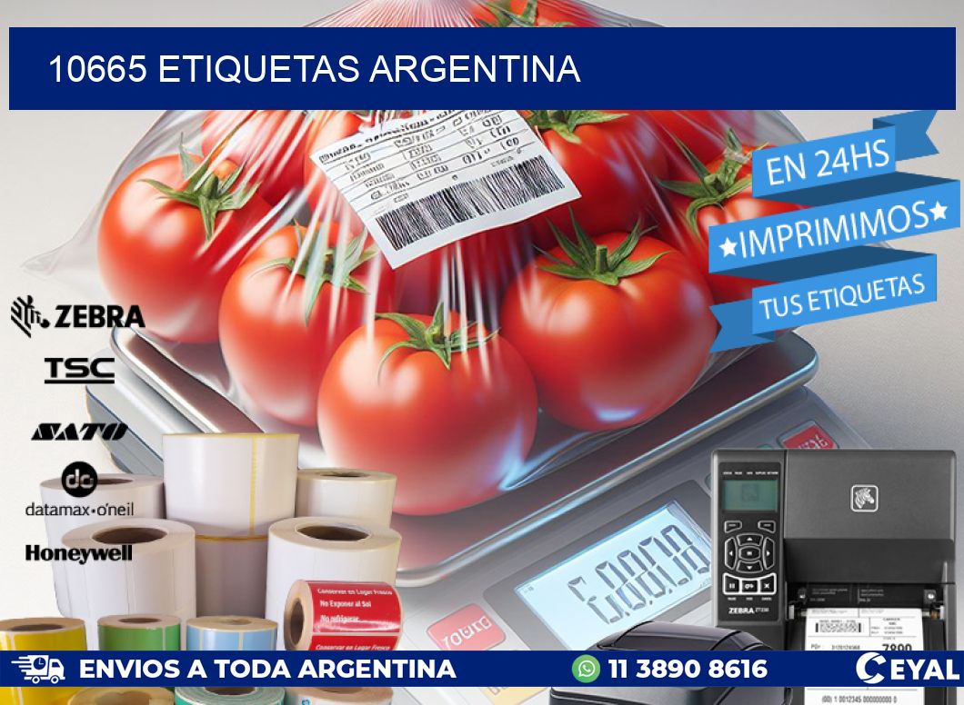 10665 ETIQUETAS ARGENTINA