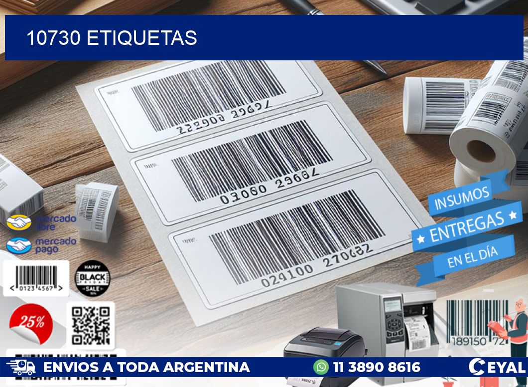 10730 ETIQUETAS