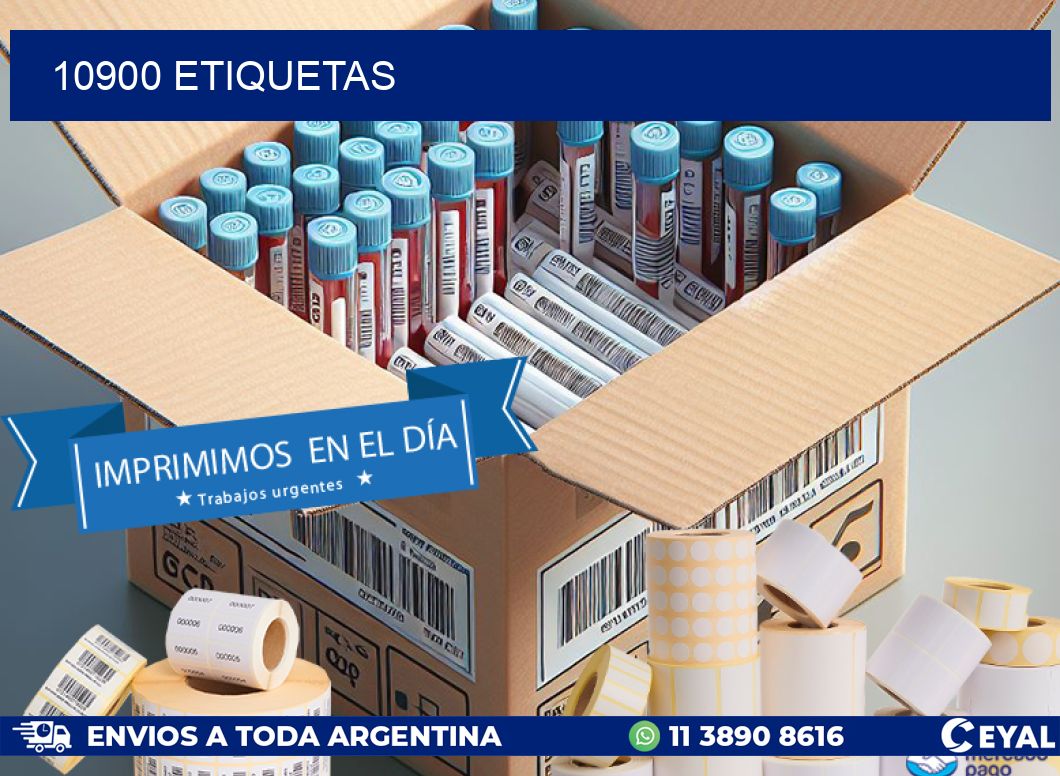 10900 ETIQUETAS