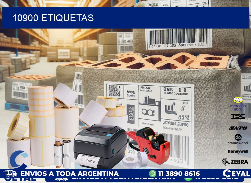 10900 ETIQUETAS
