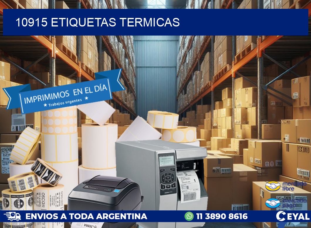 10915 ETIQUETAS TERMICAS