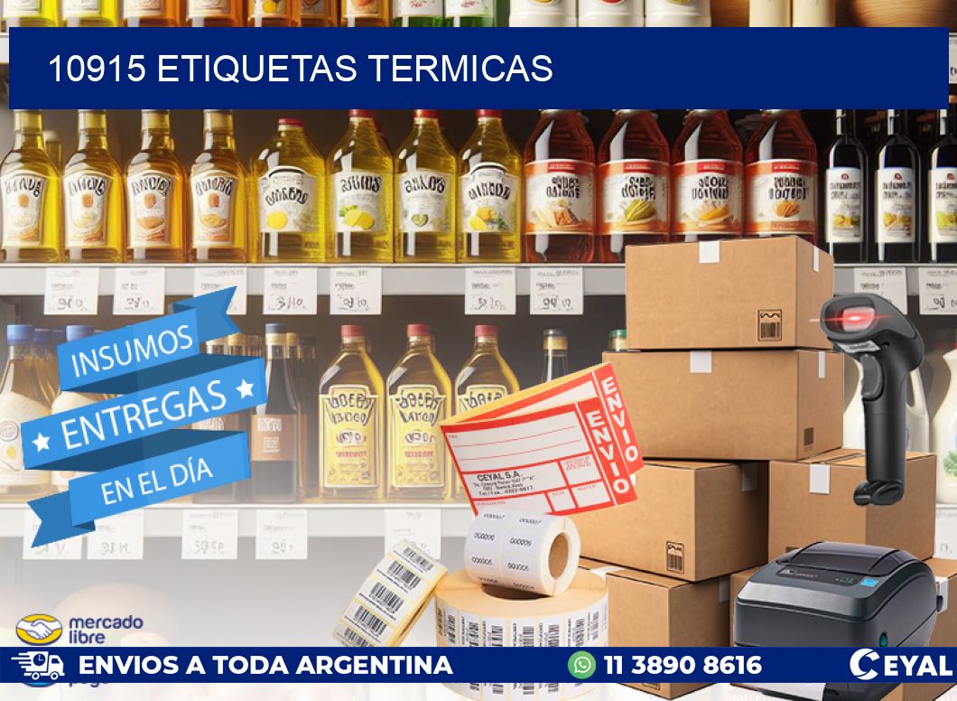 10915 ETIQUETAS TERMICAS