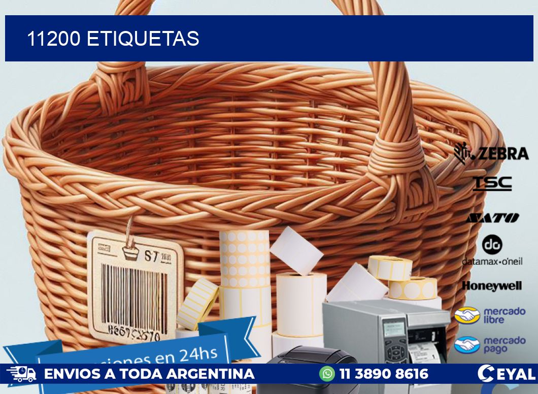 11200 ETIQUETAS