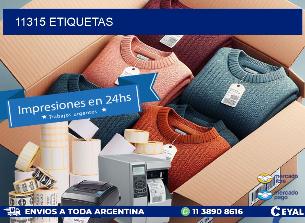 11315 ETIQUETAS