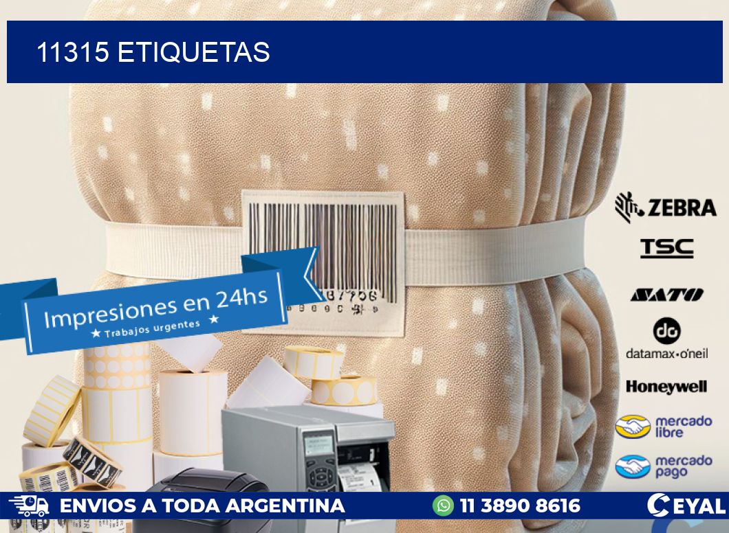 11315 ETIQUETAS