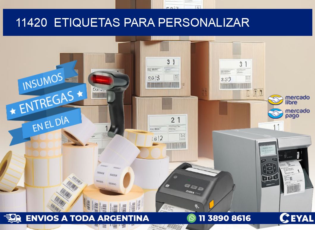 11420  ETIQUETAS PARA PERSONALIZAR
