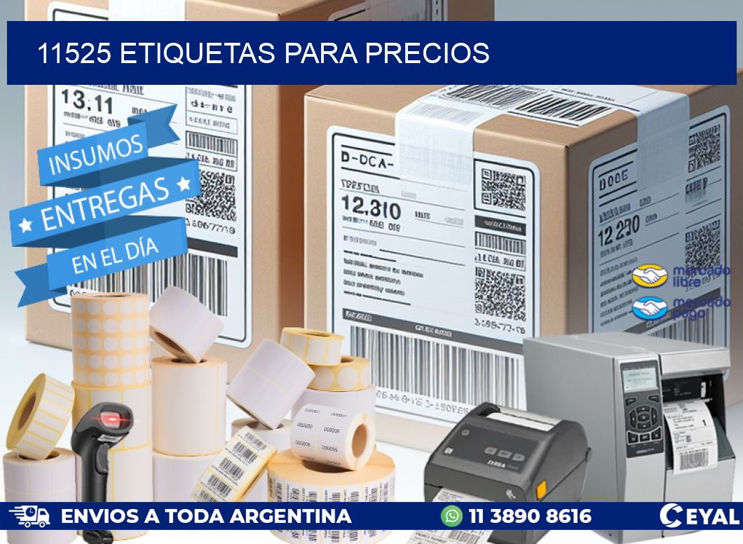 11525 ETIQUETAS PARA PRECIOS