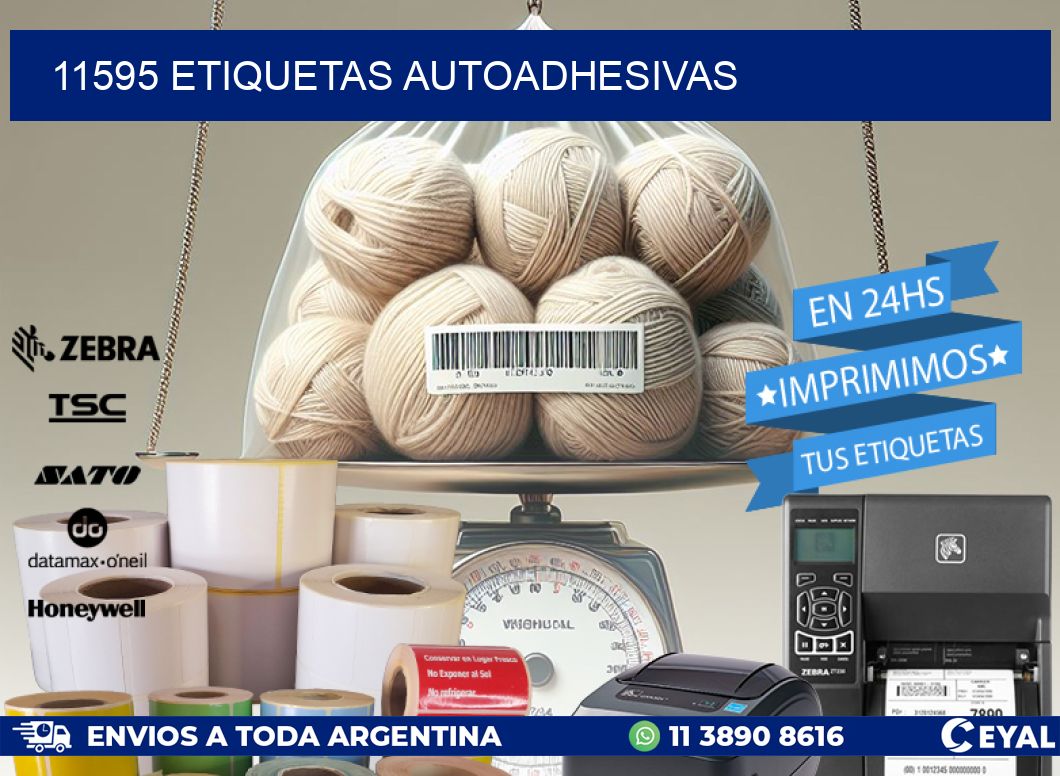 11595 ETIQUETAS AUTOADHESIVAS