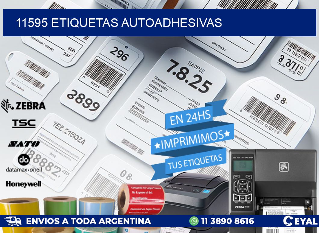 11595 ETIQUETAS AUTOADHESIVAS