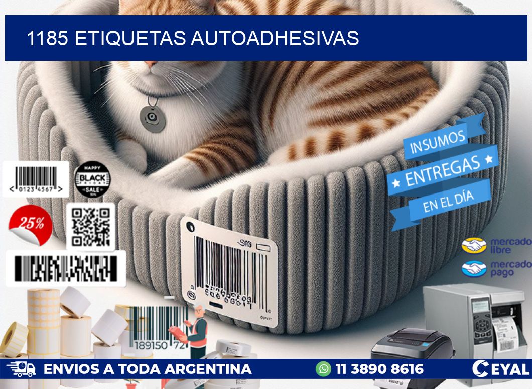1185 ETIQUETAS AUTOADHESIVAS