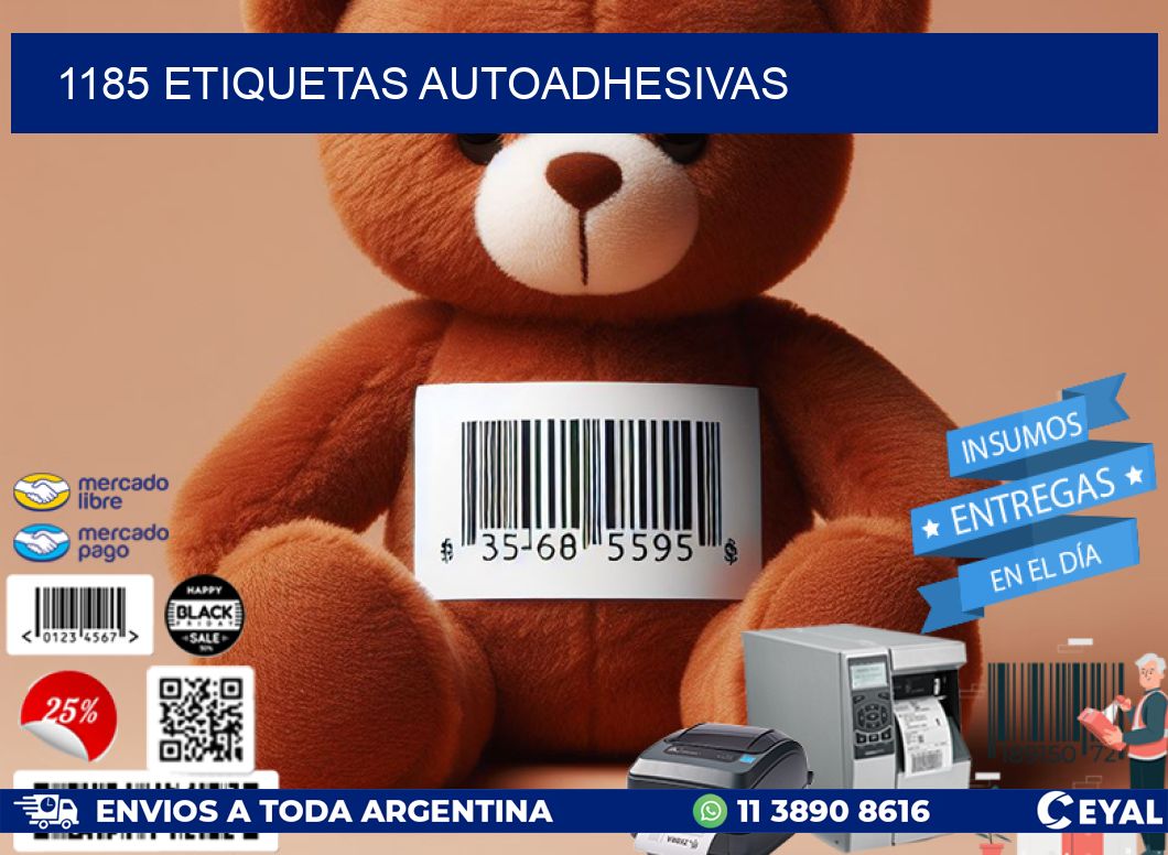 1185 ETIQUETAS AUTOADHESIVAS