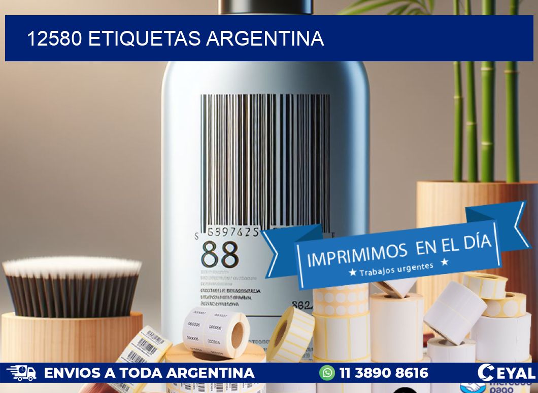 12580 ETIQUETAS ARGENTINA