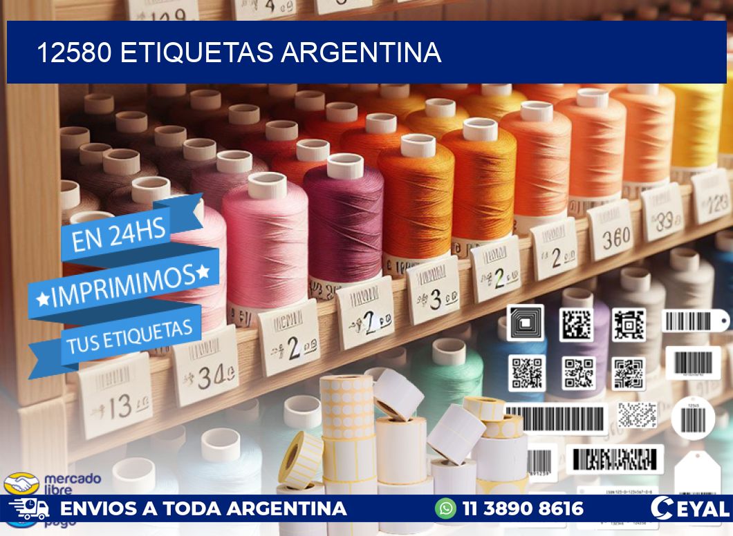 12580 ETIQUETAS ARGENTINA