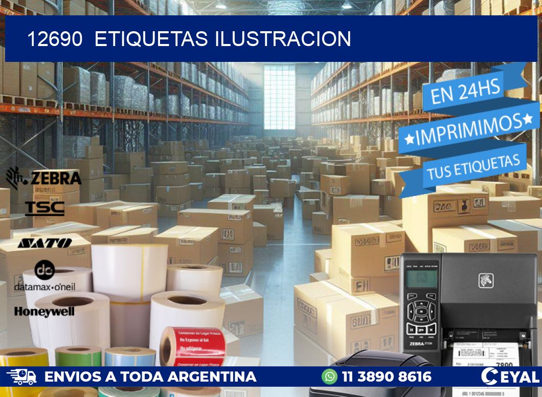 12690  ETIQUETAS ILUSTRACION