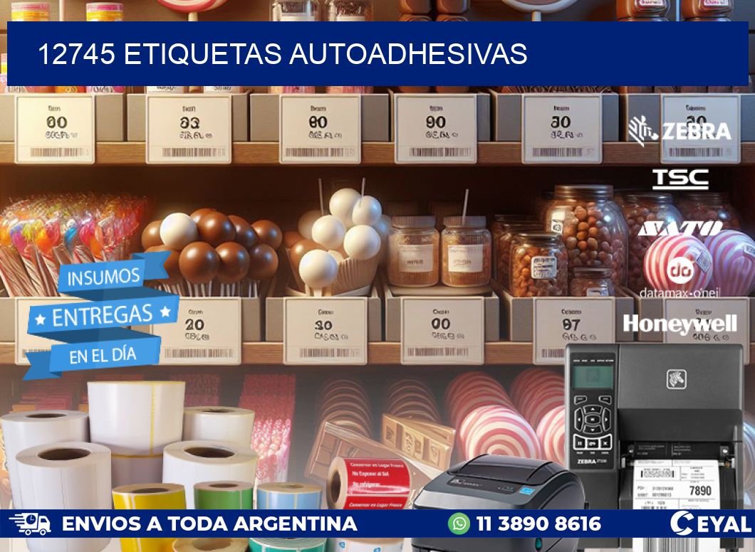 12745 ETIQUETAS AUTOADHESIVAS