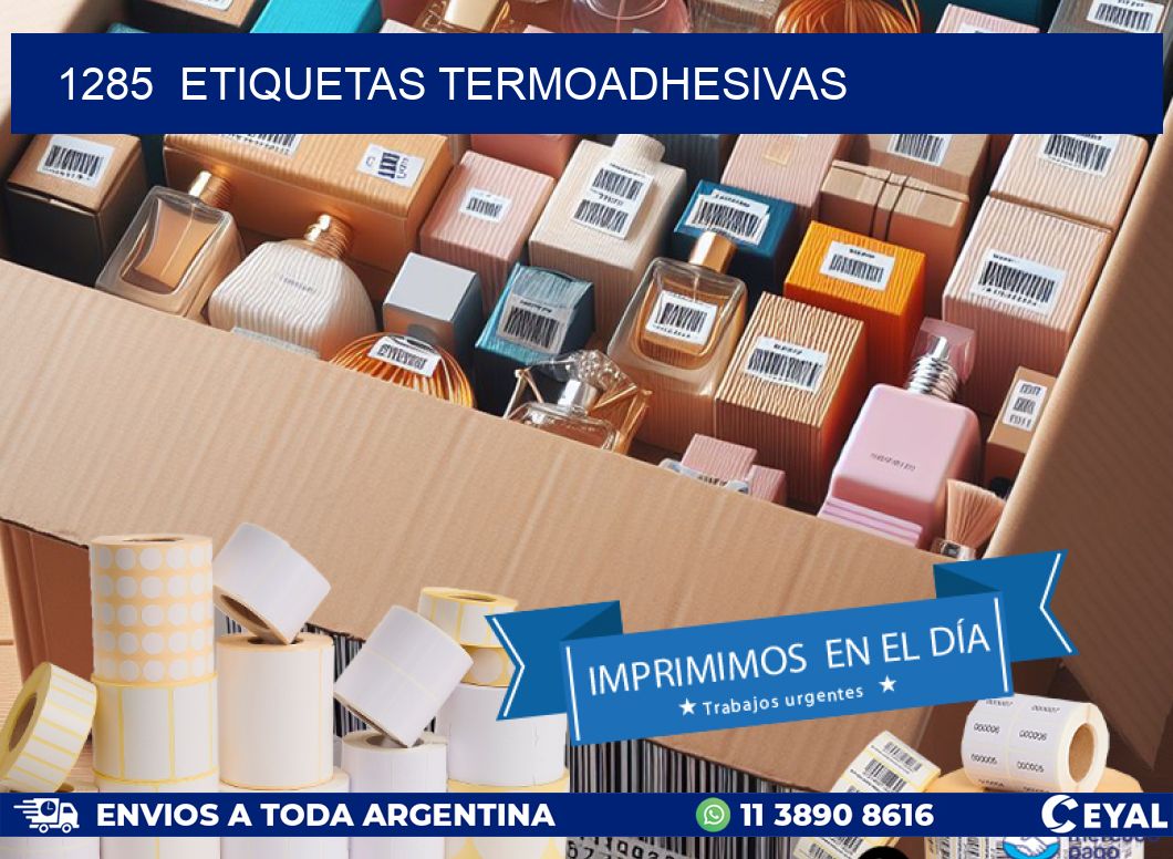 1285 ETIQUETAS TERMOADHESIVAS