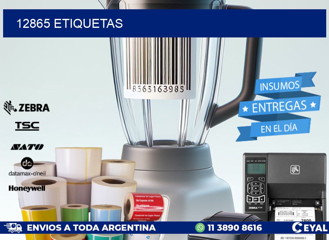 12865 ETIQUETAS
