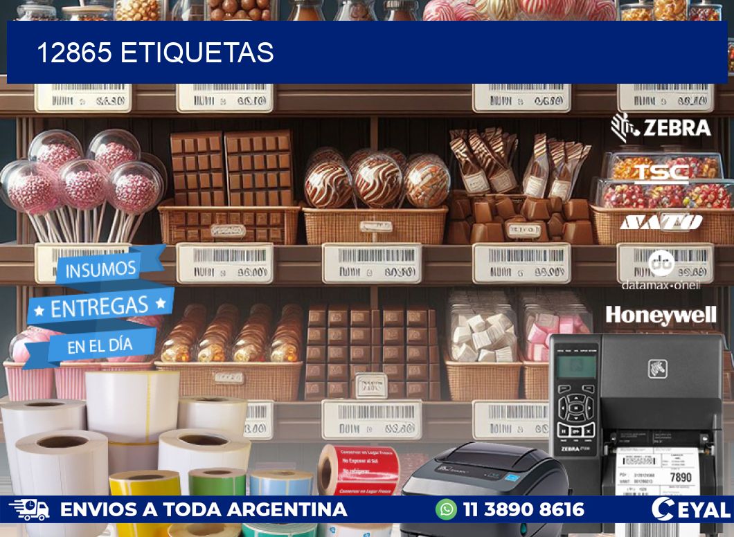 12865 ETIQUETAS