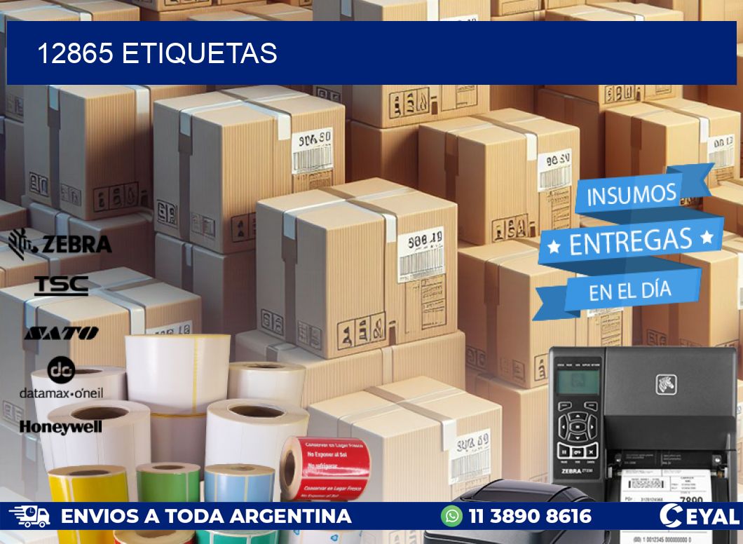 12865 ETIQUETAS