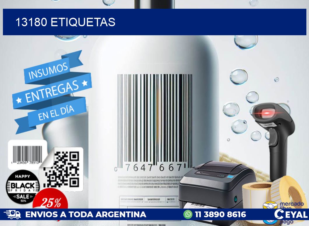13180 ETIQUETAS