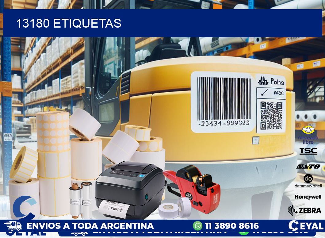 13180 ETIQUETAS