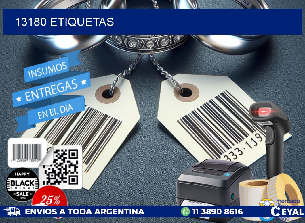 13180 ETIQUETAS