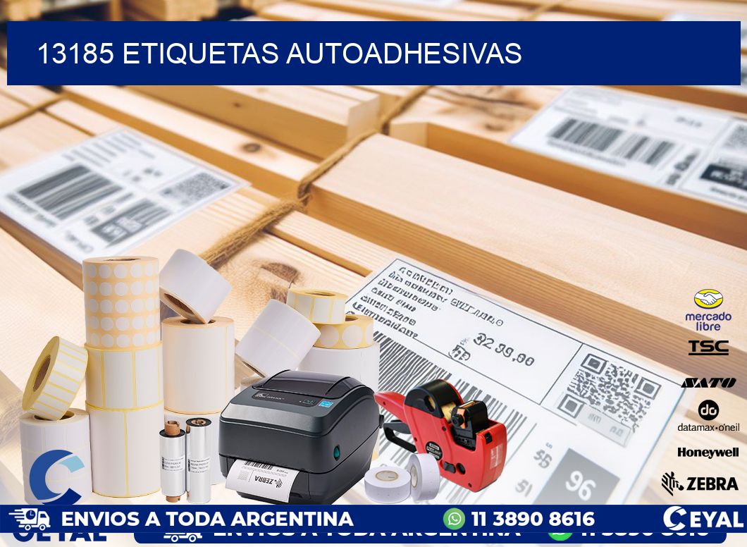 13185 ETIQUETAS AUTOADHESIVAS
