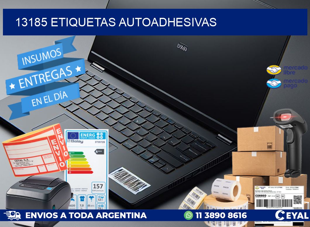 13185 ETIQUETAS AUTOADHESIVAS